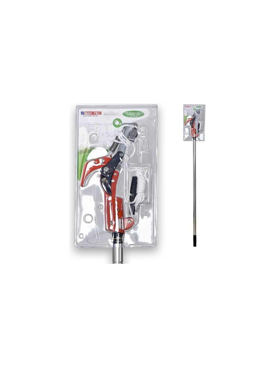 Bay-Tec Mk4572 Testereli Tepe Yüksek Dal Budama Makası Alüminyum