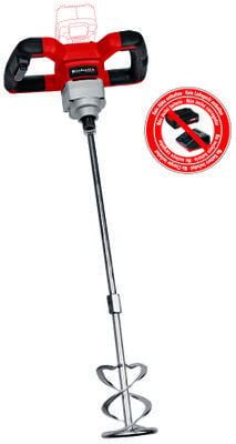Einhell TE-MX 18 Li - Solo, Akülü Boya ve Harç Mikseri (Akü ve şarj cihazı dahil değildir)