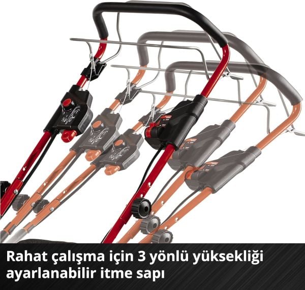 Einhell GE-CM 36/47 HW Li 4.0Ah Çift Akülü Çim Biçme Makinesi – 3413160