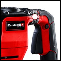 Einhell TE-DH 12 Kırıcı  (1.050 W, 4.100 d/dak Darbe Hızı, 12 J Darbe Gücü, SDS-max, 4 m Kauçuk Kablo, Sivri ve Düz Keski, E-Box Dahil) - 4139100