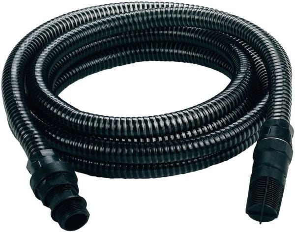 Einhell Su Çekme Hortumu 4 m (Pompa aksesuarı, Einhell pompalar, ev su sistemleri ve otomatikleri için, 4 m uzunluk, Ø 25 mm, adaptör, çift bağlantı, geri dönüş vanası dahil) - 4173635