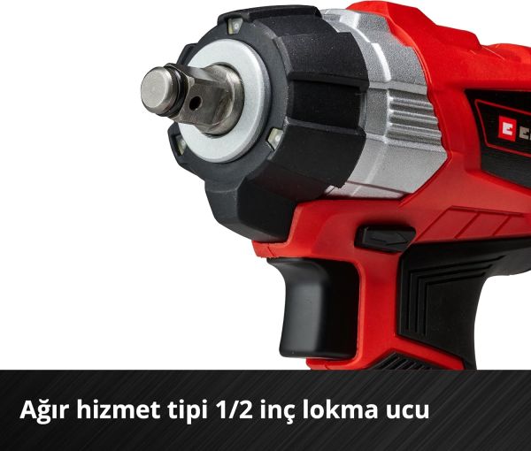 Einhell TP-CW 18Li BL Brushless - Solo, Kömürsüz Akülü Darbeli Somun Sıkma