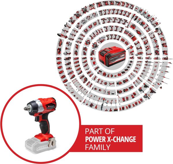 Einhell TP-CW 18Li BL Brushless - Solo, Kömürsüz Akülü Darbeli Somun Sıkma