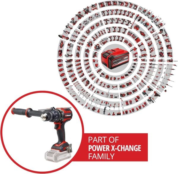 Einhell TP-CD 18/120 Li-i BL Solo Akülü Darbeli Vidalama - 4514310