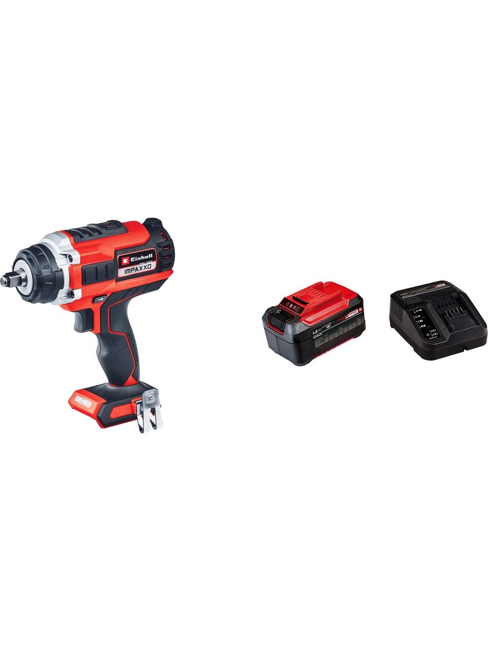 Einhell Impaxxo 18/400 Kömürsüz Akülü Somun Sıkma 18V 5.2 Ah Akülü Set