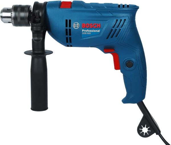 Bosch GSB 600 Darbeli Matkap + 100 Parça Aksesuar Seti