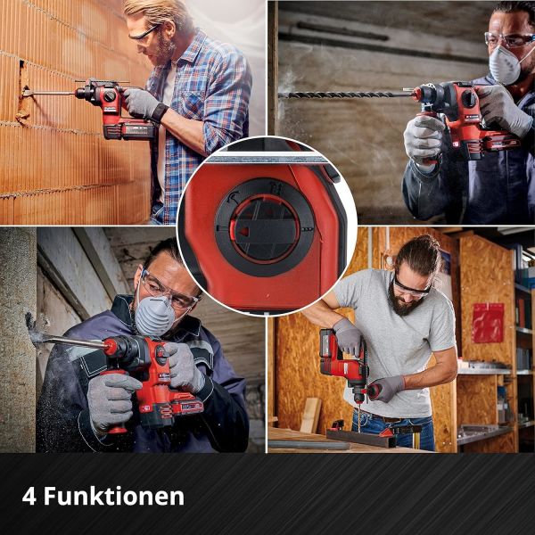 Einhell HEROCCO 18/20 - Solo Kömürsüz Akülü Kırıcı Delici - 4513900