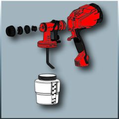 Einhell TC-SY 400 P Sprey Boya Tabancası -4260005