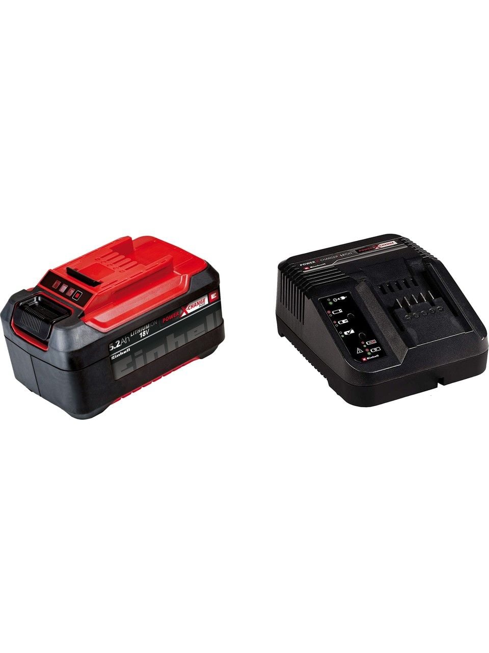 Einhell 18 V 5.2 Ah Yedek Akü PXC Şarj Cihazı