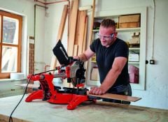 Einhell TC-SM 2534/1 Dual Pistonlu Gönye Testere sağ-sol yatarlı-4300395