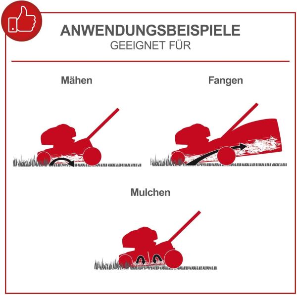 scheppach MS173-51 Benzinli Çim Biçme Makinesi