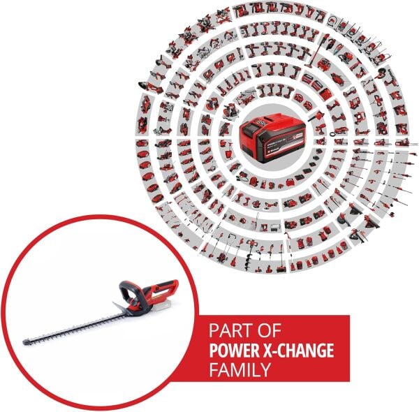 Einhell GC-CH 1855/1 Li - Solo, Akülü Çit Budama (Akü ve şarj cihazı dahil değildir) - 3410502