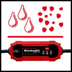 Einhell CE-BC 1M Akıllı Dijital Akü Şarj Cihazı 3-32 Ah 6/12 Volt 1 Amper