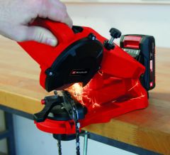 Einhell GE-CS 18 Li - Solo, Akülü Zincir Bileme Makinesi (Akü ve şarj cihazı dahil değildir)