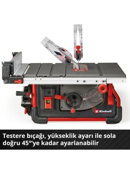 Einhell Professional Tezgah Testere TP-CC 10 T (2000 W, 85 mm kesme yüksekliği, Ø 254 mm testere bıçağı, kayar tabla