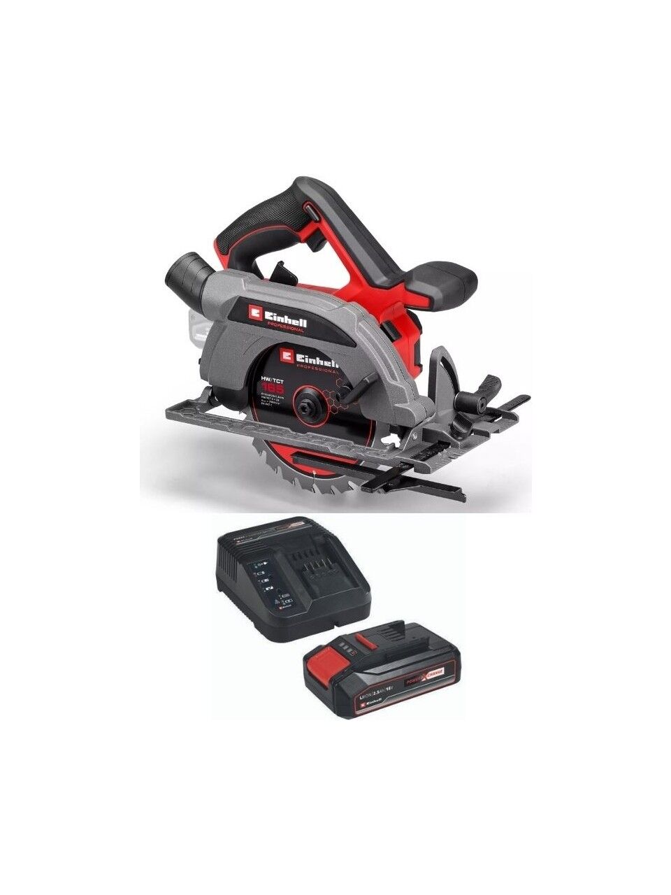 Einhell Tp-Cs 18/165 Li Bl 1X2.5AH Profesyonel Akülü Kömürsüz Daire Testere