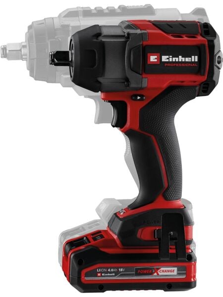 Einhell TP-CW 18/750-C Li BL - Solo, Kömürsüz Akülü Darbeli Somun Sıkma (Akü ve şarj cihazı dahil değildir) - 4510065