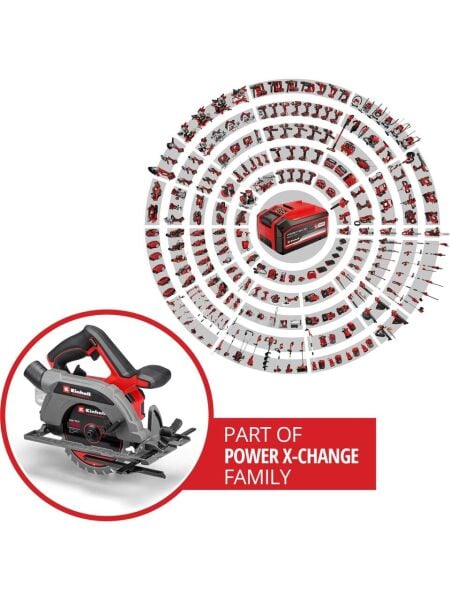 Einhell TP-CS 18/165 Li BL - Solo Akülü Daire Testere (Akü ve Şarj Hariç) - 4331225(Kopya)