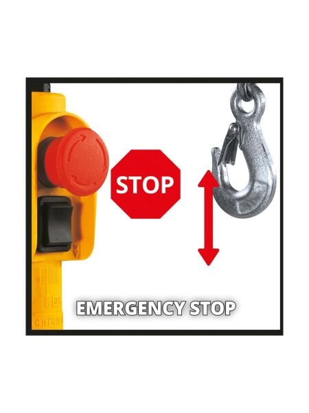 Einhell TC-EH 600 1050 W Elektrikli Vinç-4255150