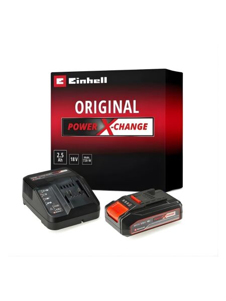 Einhell Set-25 Te-Cn 18/32 Li - Akülü Zımba/çivi Tabancası+Einhell 18V 2,5 Ah Pxc Starter Kit, Akü & Şarj Cihazı)