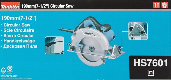 Makita HS7601 1200 W 190 MM Sunta Kesme Daire Testere