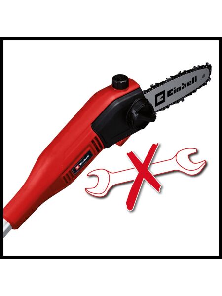 Einhell Elektrikli Dal Budama GC-EC 7520 T (750 W, 18 cm kesme uzunluğu, 11 m/s maks. zincir hızı, otomatik zincir yağlama) - 4501240