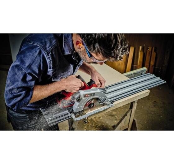 Einhell TP-CS 18/165 Li BL Akülü Kömürsüz Daire Testere 2x4,0Ah +Kılavuz Ray Seti Dahil