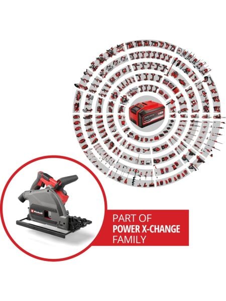 Einhell TP-PS 18/165 Li BL - Solo, Akülü Daldırma Testeresi (Akü ve şarj cihazı dahil değildir) - 4331400