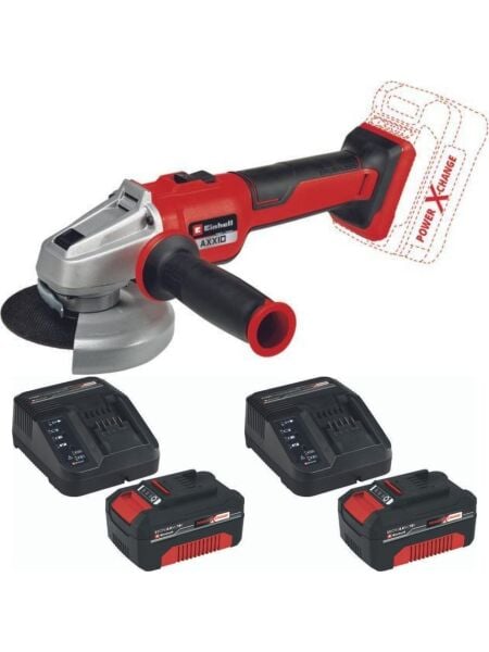 Einhell Axxıo 18/115 Q 2x4.0ah Akülü Kömürsüz Avuç Taşlama