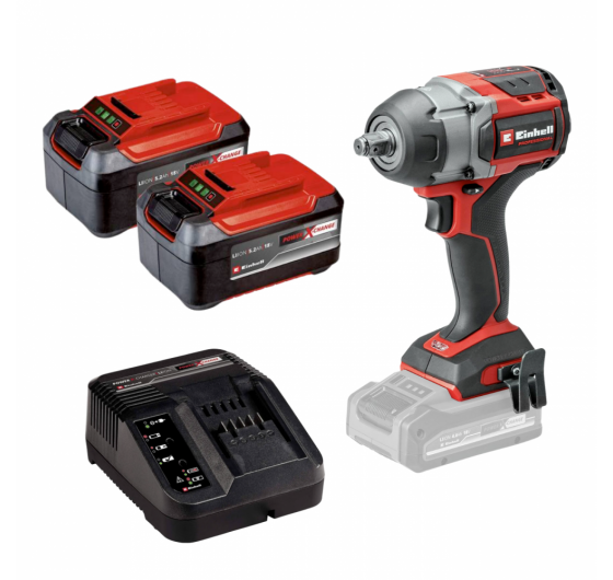 Einhell TP-CW 18/750-C Li BL PROFESSIONAL Akülü Somun Sıkma 2x5,2Ah Çift Akü