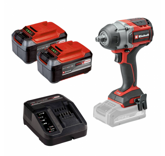 Einhell TP-CW 18/750-C Li BL PROFESSIONAL Akülü Somun Sıkma 2x5,2Ah Çift Akü