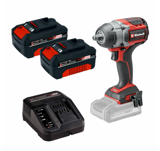 Einhell Professıonal Tp-Cw 18/750-C Li Bl 2X4.0AH Akülü Darbeli Somun Sıkma