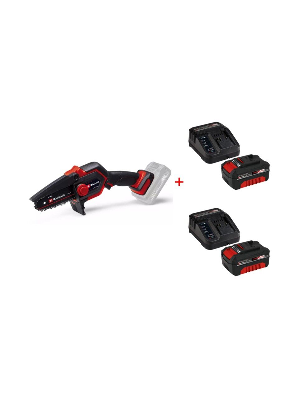 Einhell GE-PS 18/15 Li BL Çift Akülü 4 Ah Budama Testeresi