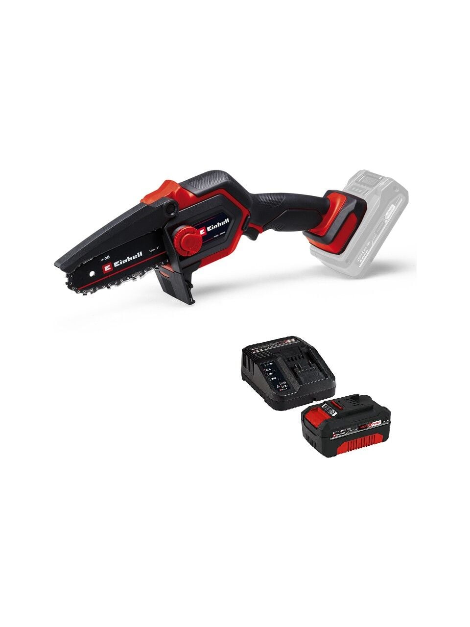 Einhell Ge-Ps 18/15 Li Bl Akülü Zincirli Budama Testeresi 4.0 Ah Starter Kit