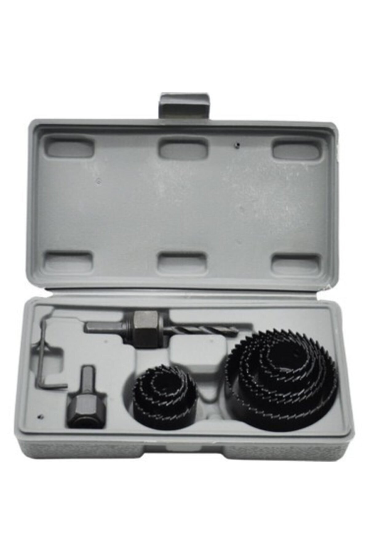 Bsn 11 Parça Buat Açma Panç Seti Duvar Ahşap Plastik Kartonpiyer Daire Delik Açma Aparatı Aleti Matkap Ucu Delici Testere