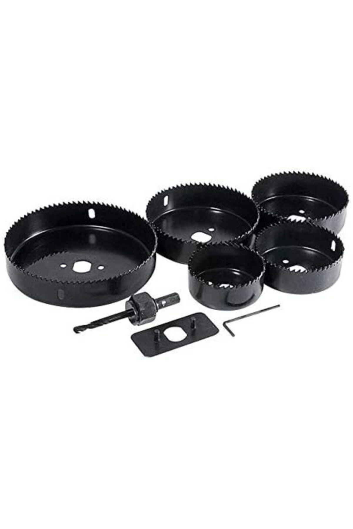 BSN Hcs Ahşap  Alçıpan   kartonpiyer delme  Panç Seti 8 Parça