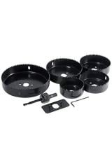 BSN Hcs Ahşap  Alçıpan   kartonpiyer delme  Panç Seti 8 Parça