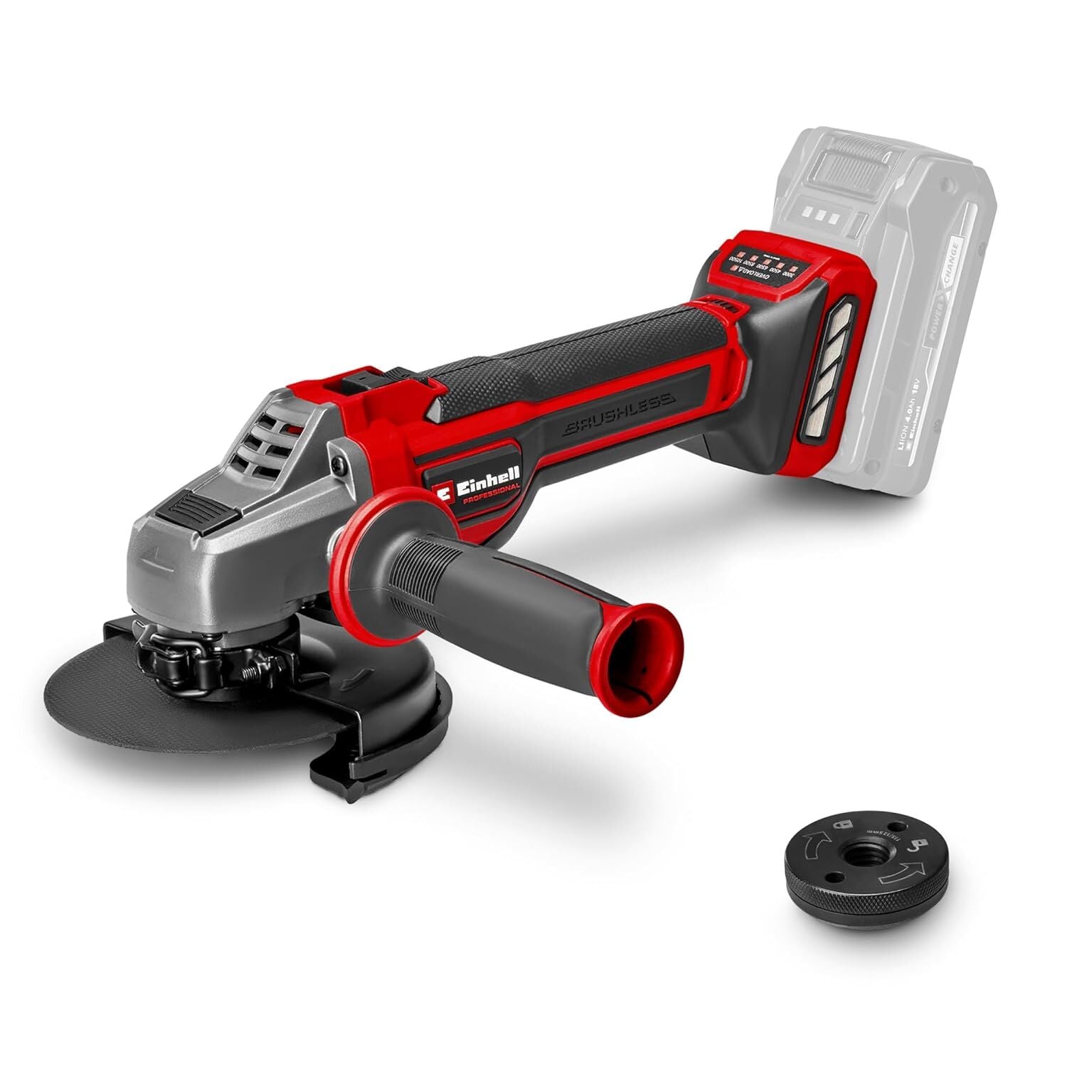 Einhell TP-AG 18/125 CE Q Li - Solo, Akülü Avuç Taşlama (Akü ve şarj cihazı dahil değildir)