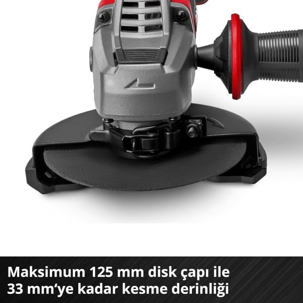 Einhell TP-AG 18/125 CE Q Li - Solo, Akülü Avuç Taşlama (Akü ve şarj cihazı dahil değildir)