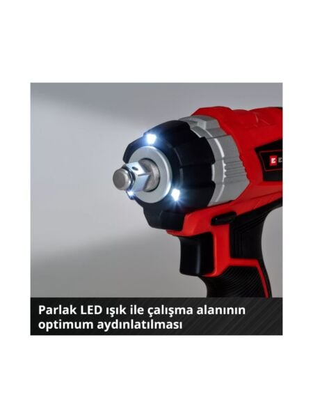 Einhell Tp-Cw 18 Li Bl Akülü Somun Sıkma Makinesi + 2 x 4 Ah Akü (Çantalı)