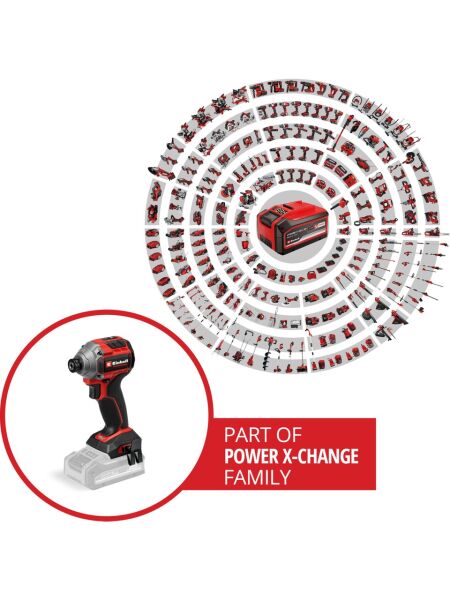 Einhell TP-CI 18/250-C Li BL - Solo, Akülü Darbeli Vidalama (Akü ve şarj cihazı dahil değildir) - 4510095