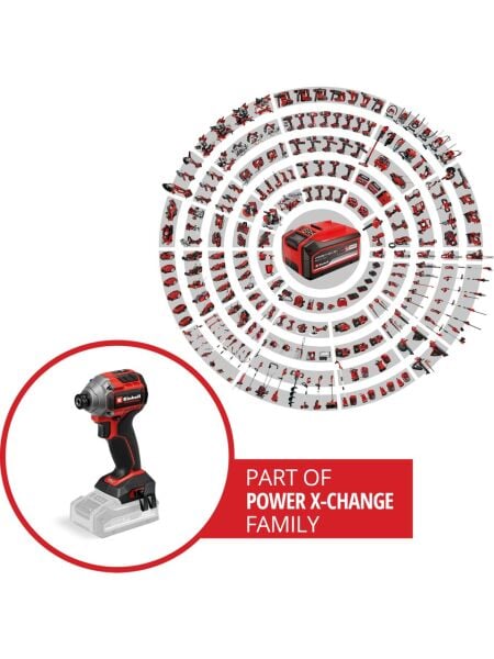 Einhell TP-CI 18/250-C Li BL - Solo, Akülü Darbeli Vidalama (Akü ve şarj cihazı dahil değildir) - 4510095