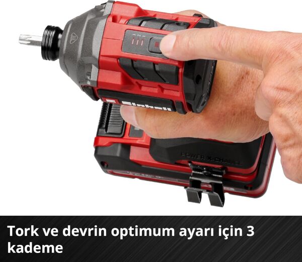 Einhell TP-CI 18/250-C Li BL - Solo, Akülü Darbeli Vidalama (Akü ve şarj cihazı dahil değildir) - 4510095