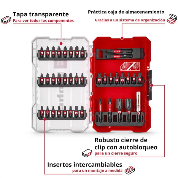 Einhell M-CASE 39 Parça Bits Uç Seti - 49109210