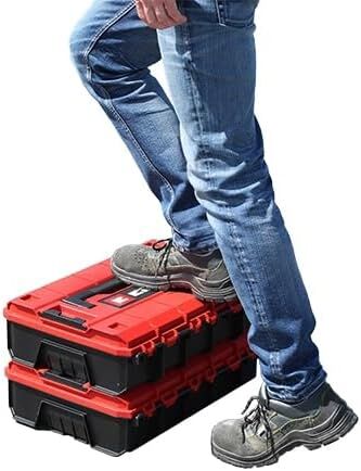 Einhell TP-AG 18/125 F Li BL - Akülü Avuç Taşlama + Einhell 18V 4,0 Ah PXC Starter Kit, Akü & Şarj Cihazı Box çanta
