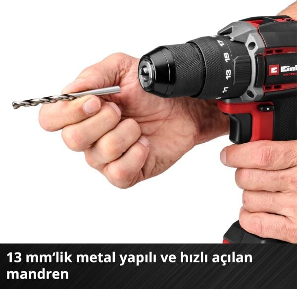 Einhell Profesyonel TP-CD 18/70-C Li-i BL - Solo Akülü Darbeli Vidalama -4514340