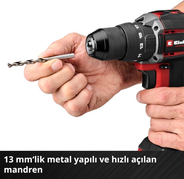 Einhell Profesyonel TP-CD 18/70-C Li-i BL - Solo Akülü Darbeli Vidalama -4514340
