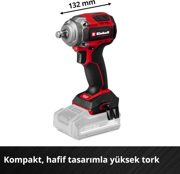 Einhell TP-CW 18/350-C Li BL - Solo Kömürsüz Akülü Darbeli Somun Sıkma - 4510055