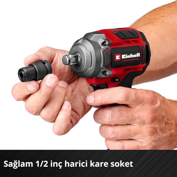 Einhell TP-CW 18/350-C Li BL - Solo Kömürsüz Akülü Darbeli Somun Sıkma - 4510055