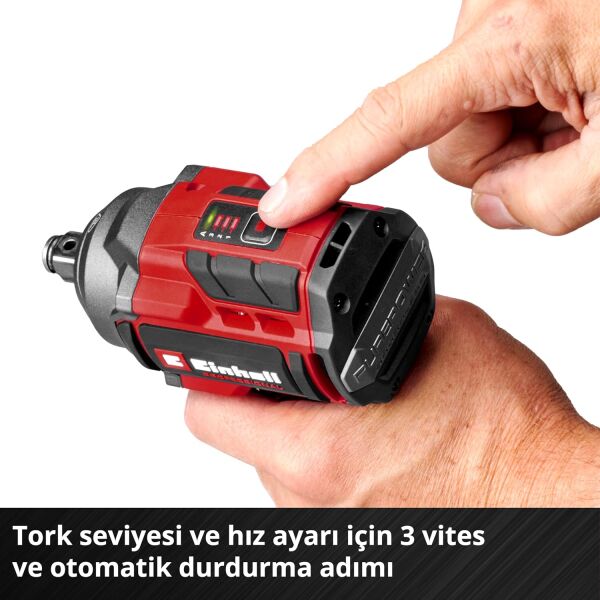 Einhell TP-CW 18/350-C Li BL - Solo Kömürsüz Akülü Darbeli Somun Sıkma - 4510055
